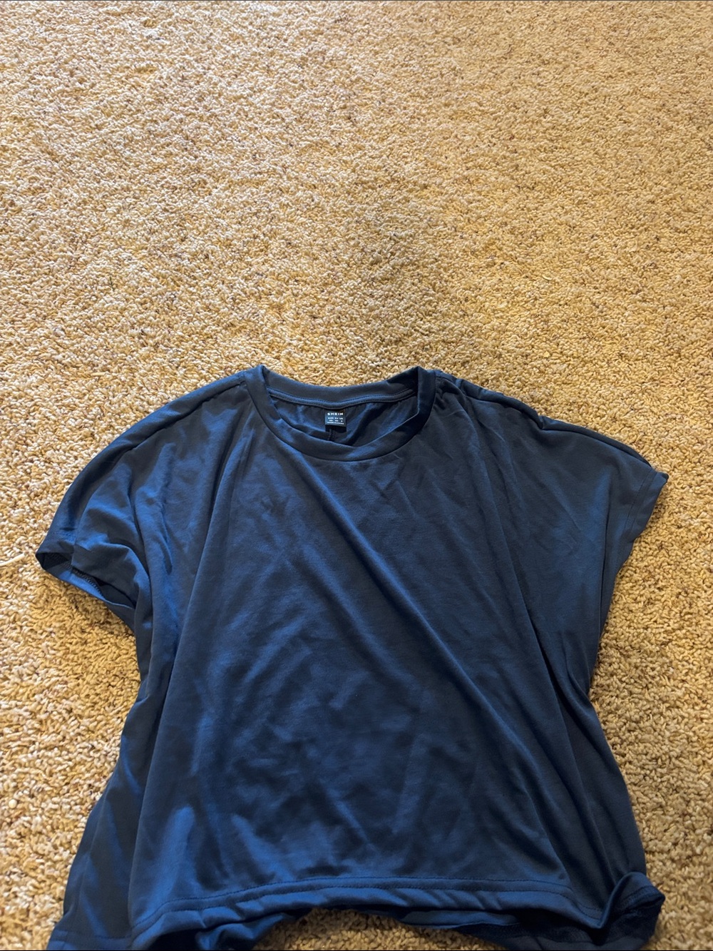 Navy Blue Crewneck Tee